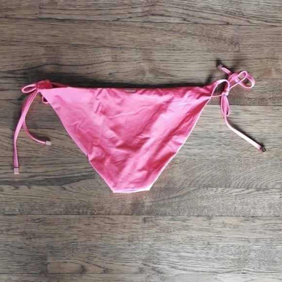Victoria's Secret String Hipster Bikini Coral New XL - Picture 2 of 6